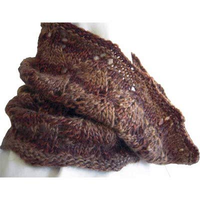 Leaves Cowl Pattern FD58 Fiber Dreams