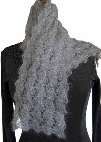Cirrus Shawl Pattern FD27 Fiber Dreams
