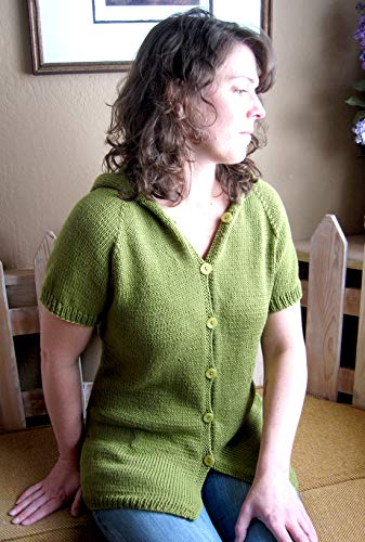 Short Sleeved Hoodie 102 Knitting Pure & Simple