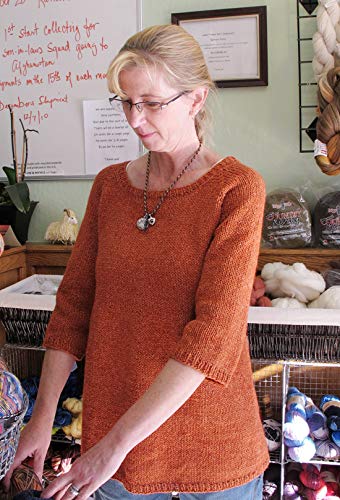 Top Down Swing Pullover 115 Knitting Pure & Simple