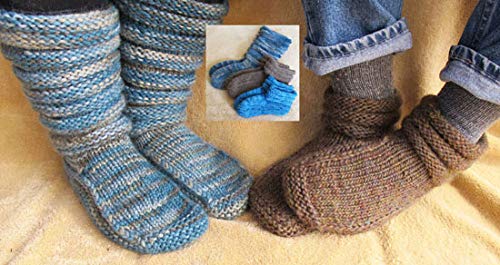 Mukluk Slippers 116 Knitting Pure & Simple