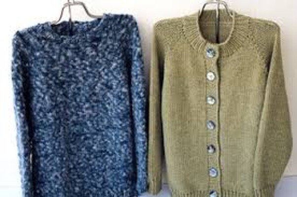 Ann Norling Pattern #60 Adult Top Down Raglan