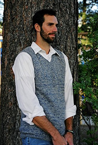 Knitting Pure & Simple Knitting Pattern #215 Basic Vest for Men - Easy Knit