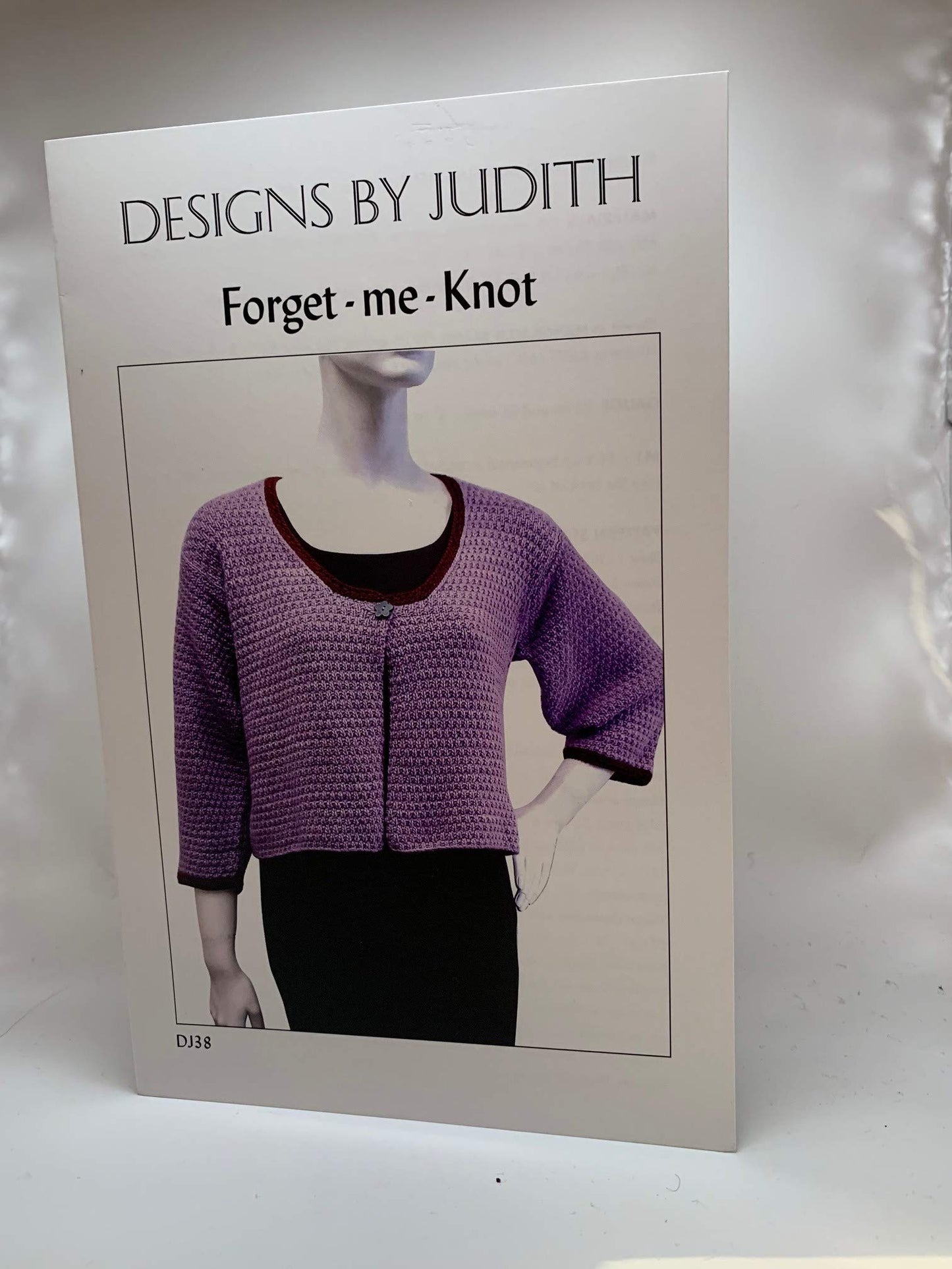 Silk Blend Forget-Me-Knot Cardigan (DJ38)