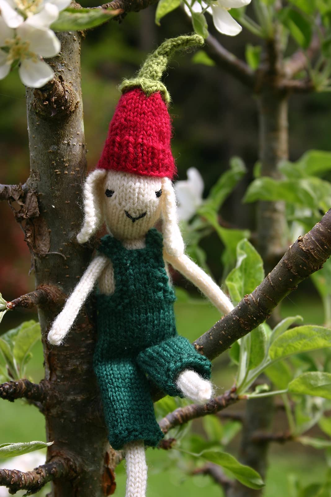 Red Hot Chile Pepper Bunny Knitting Pattern