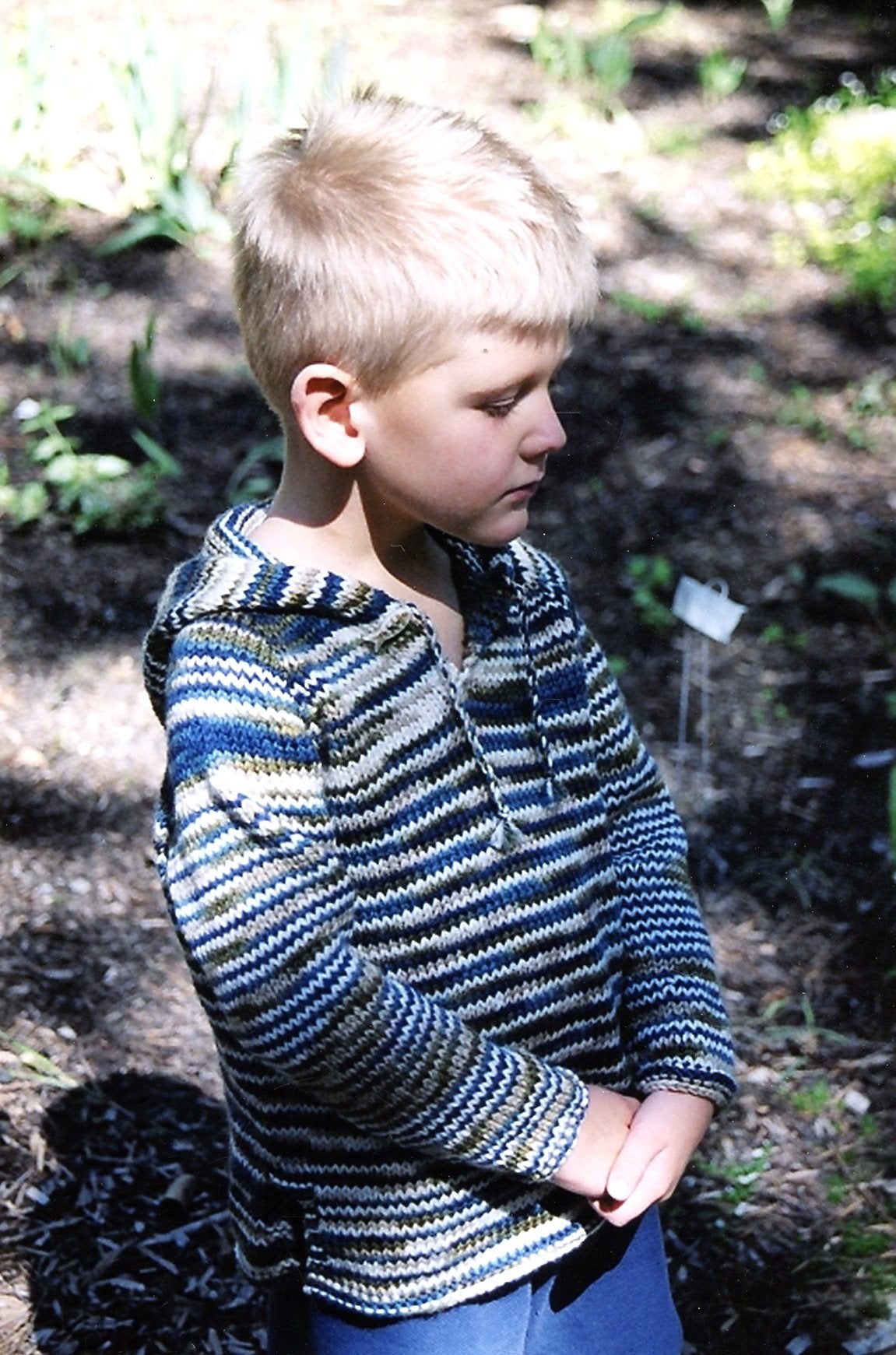 Knitting Pure & Simple Knitting Pattern #232 Hoodie Children's Tunic to Knit for 2-12 years