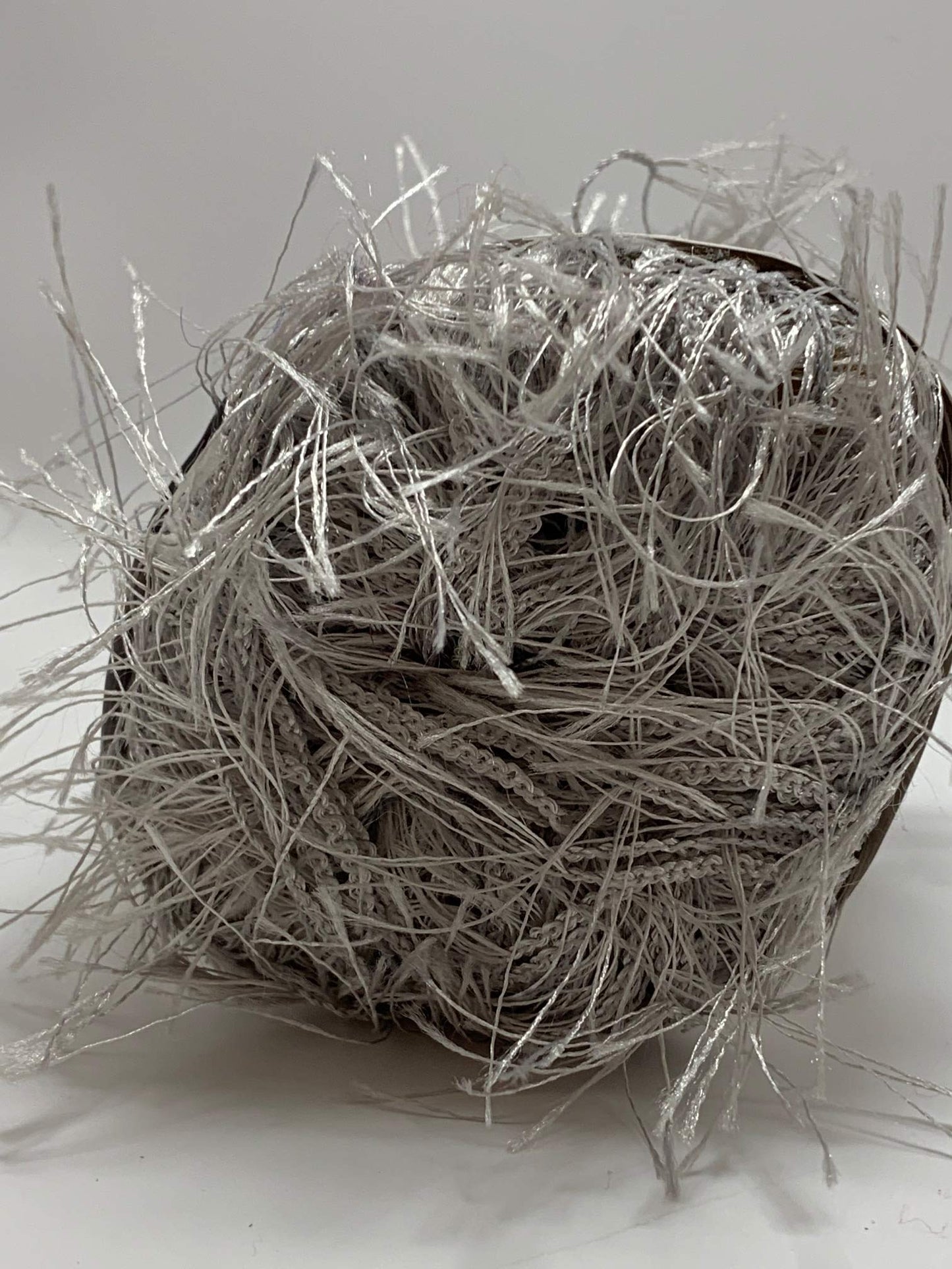 Berroco Plume FX eyelash yarn 6744 Silver