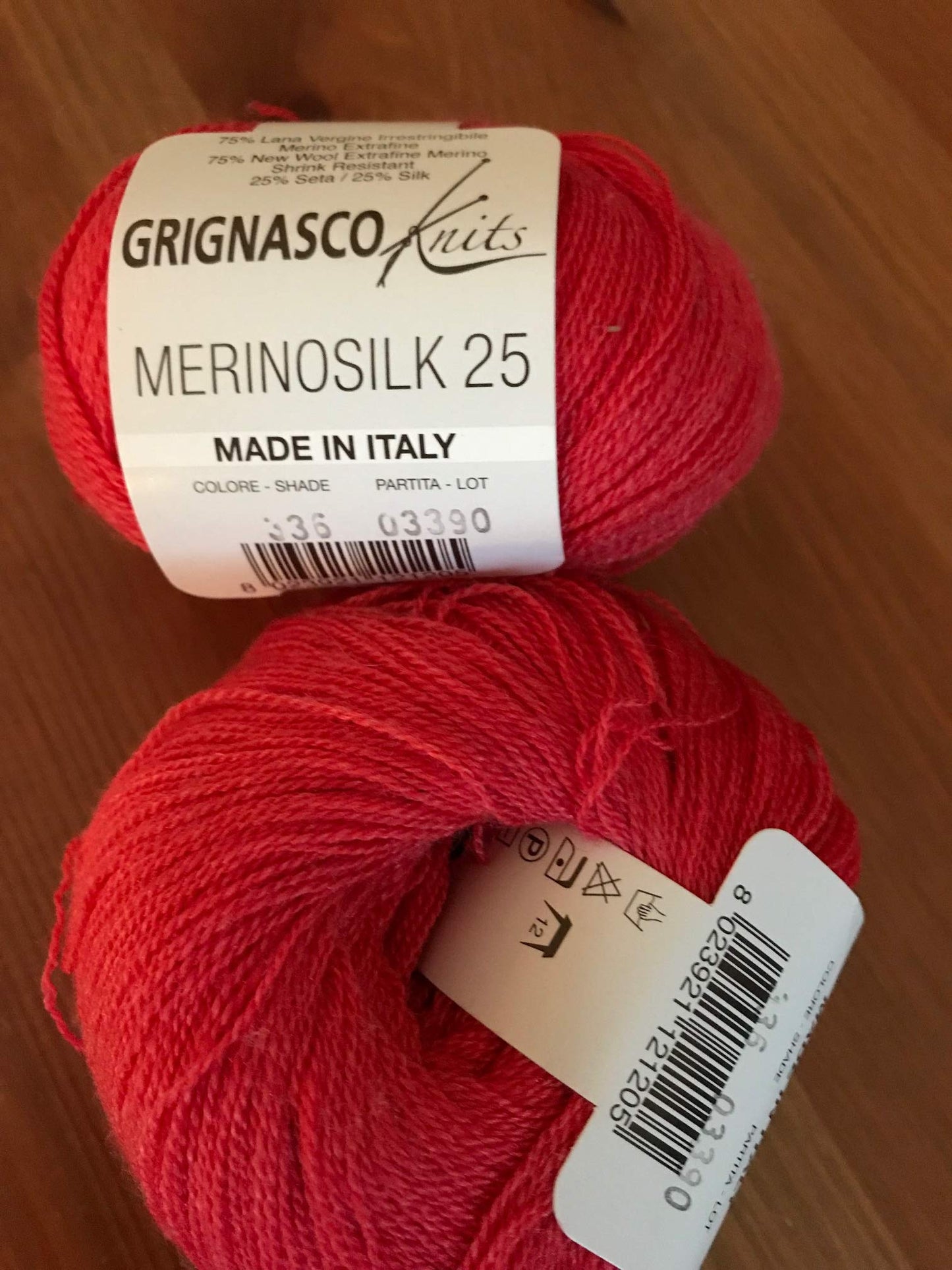 Grignasco Merino Silk 25#336 Orange