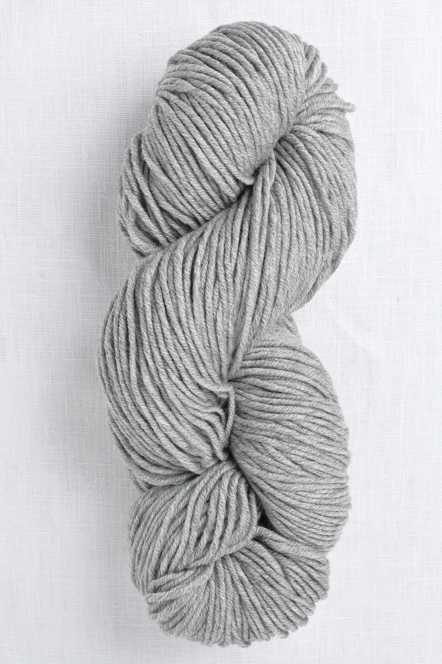 Plymouth - Worsted Merino Superwash Knitting Yarn - Light Grey (# 007)