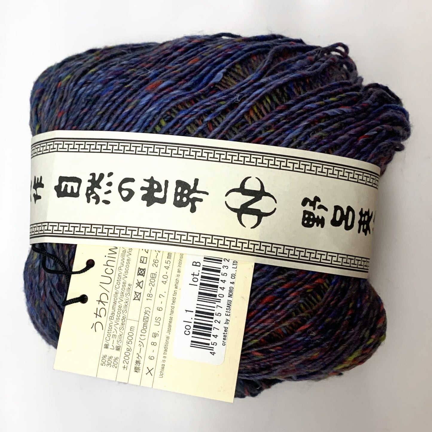 Noro Uchiwa 01 Tokyo — ball band and colour label