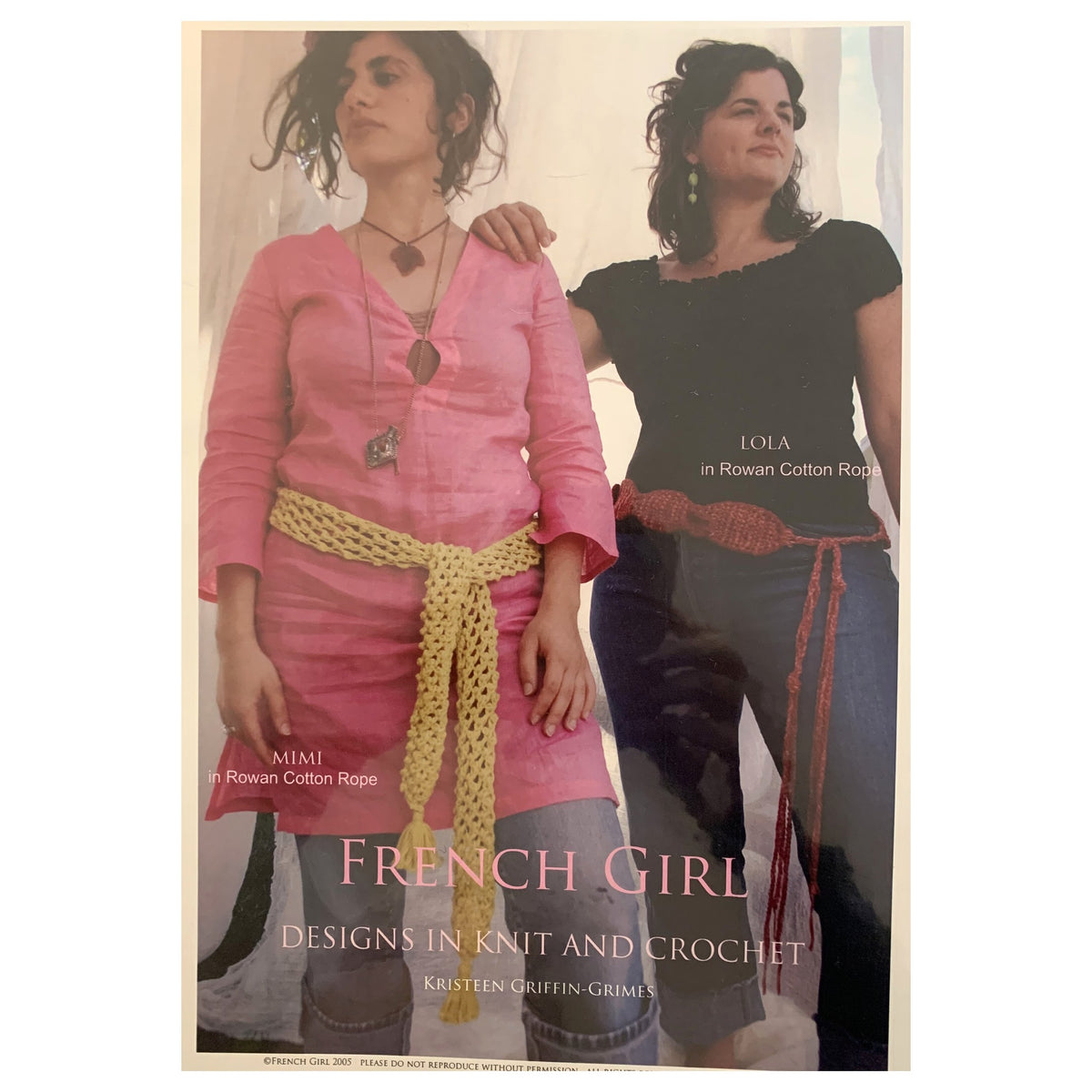 Mimi and Lola belt patterns, French Girl by Kristeen Griffin-Grimes