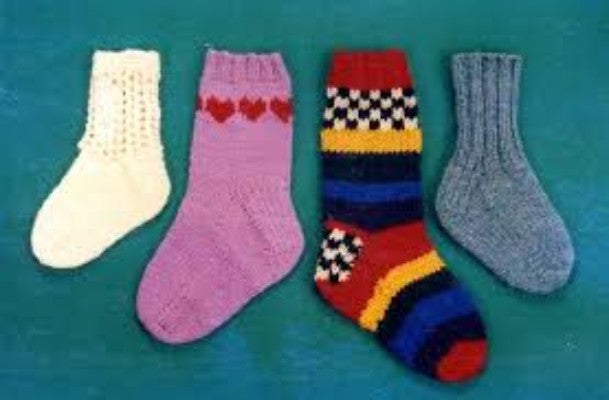 Ann Norling Pattern #26 Baby & Kid Socks