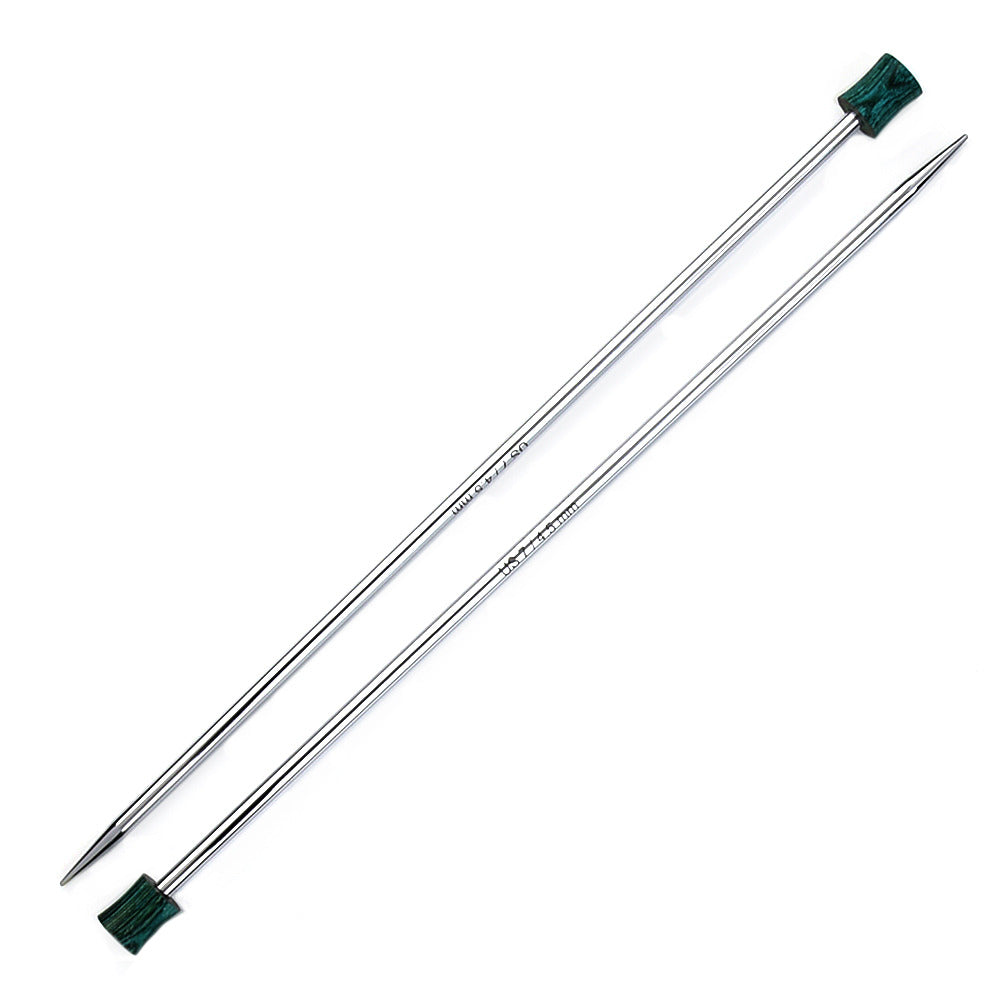 Knitter's Pride Nova Platina chrome single pointed knitting needles