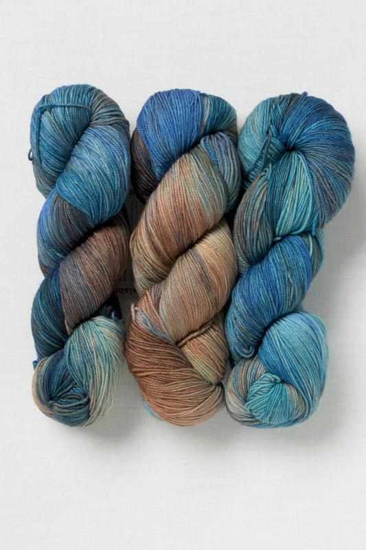 Malabrig Hand Dyed Sock Yarn 464 Fluidez