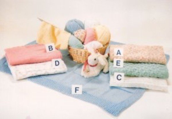 Ann Norling Pattern #32 Crib-Blanket-Afghan I