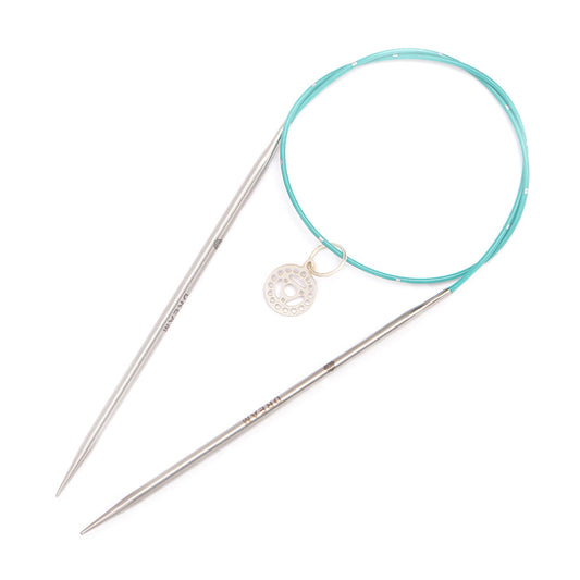 Knitter's Pride Mindful stainless steel fixed circular knitting needle