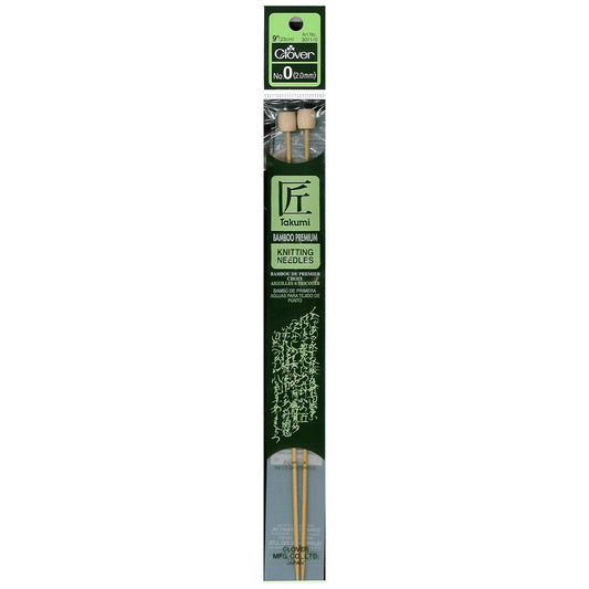 Clover Takumi 9-Inch Single Point, Size 0