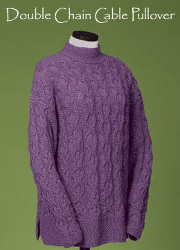 117 Vermont Fiber Pattern Double Chain Cable Pattern