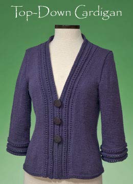 Top-Down Cardigan 170 Vermont Fiber Pattern