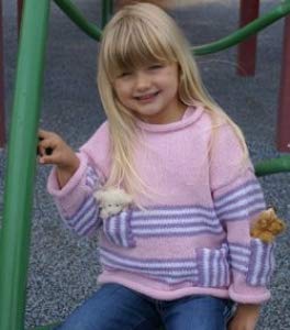 KS150 Pocket Pals Pullover Keep It Simple Patterns