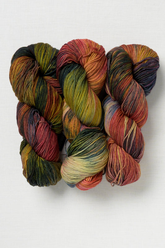 Malabrig Hand Dyed Sock Yarn 458 Fulgor