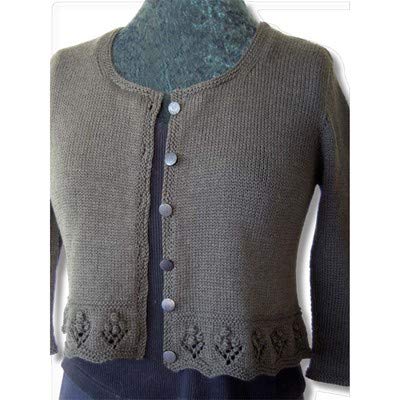 Anthea Cardigan Pattern FD84 Fiber Dreams