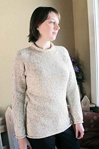New Neckdown Pullover for Women 9724A Knitting Pure & Simple