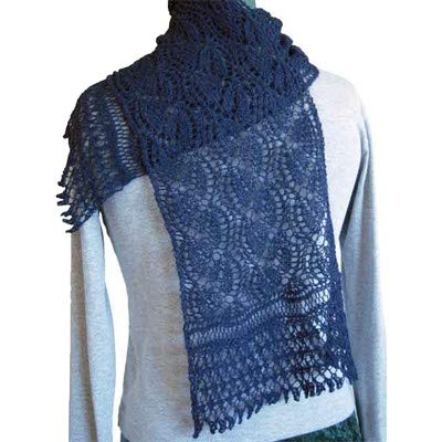 Canterbury Bells Shawl Pattern FD12 Fiber Dreams