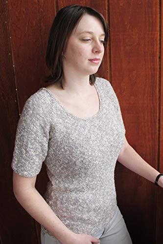 Neckdown Scoop Neck T Shirt 283 Knitting Pure & Simple