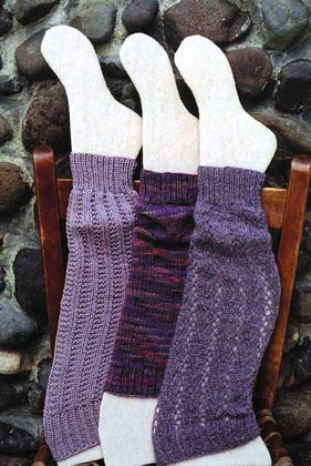 Leg Warmers AC310 Oat Couture Knitting Pattern