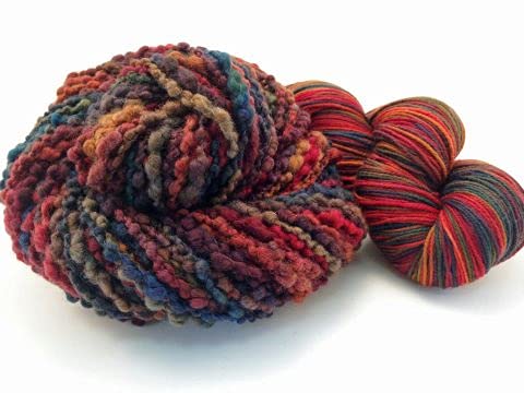 Crazyfoot Sierra Hand Dyed Sock Yarn Mountain Colors Yarn