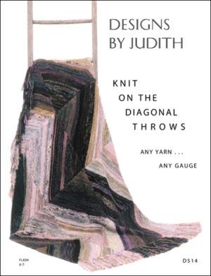 Manos Design Source Knit on The Diagonal Throw D514