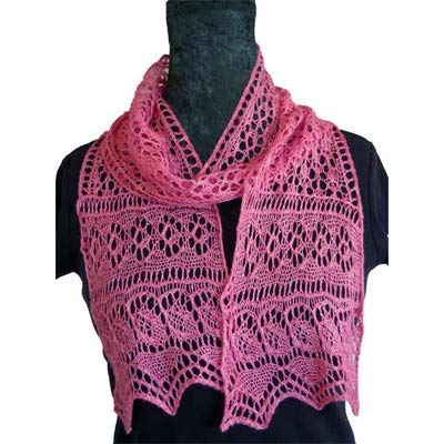 Flowr Faire Shawl Pattern FD08 Fiber Dreams