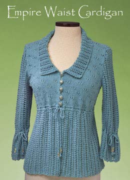 Empire Waist Cardigan 165 Vermont Fiber Pattern
