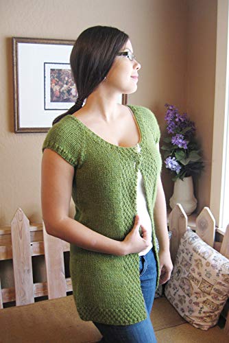 Cap Sleeve Cardigan Vest 10 Knitting Pure Simple