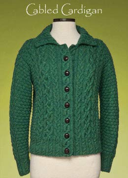 Cabled Cardigan 173 Vermont Fiber Pattern