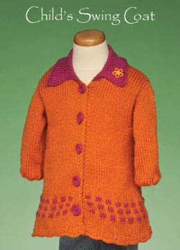 Child's Swing Coat 508 Vermont Fiber Pattern