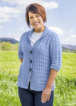 Twisted Rib Cardigan 184 Vermont Fiber Pattern