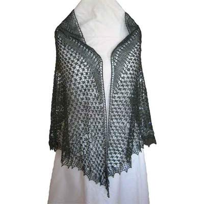 in The Summer Shade Shawl Pattern FD28 Fiber Dreams