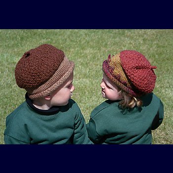 Fiber Trends Acorn Hat Knitting Pattern CH-37