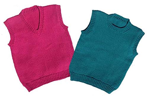 Pullover Vest (Kids Sizes 2-12) Pattern by Nancy Lindberg