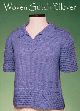 Woven Stitch Pullover 146 Vermont Fiber Pattern