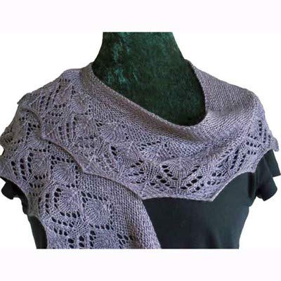 Ione Shawlette Pattern FD81 Fiber Dreams