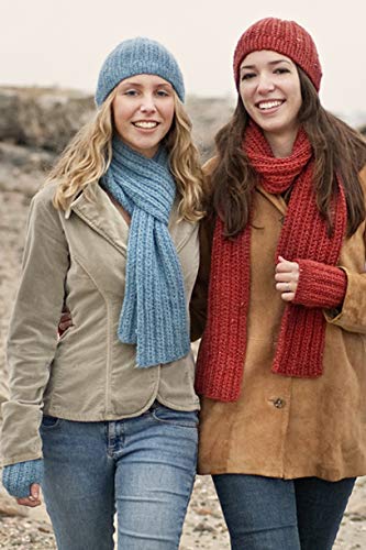 Chloe's Cap, Wristies & Scarf 892 Penny Straker Designs
