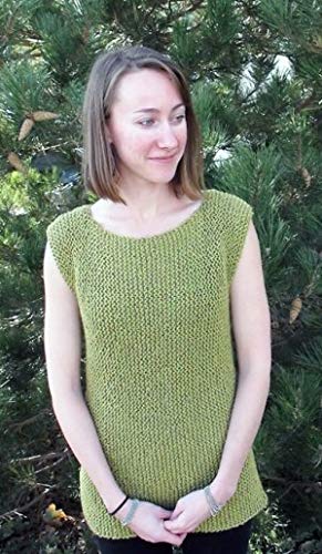 Side to Side Pullover for Women 124 Knitting Pure Simple