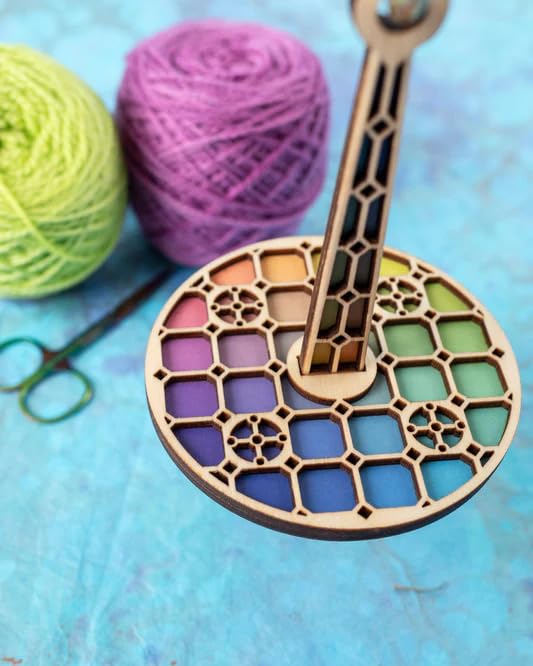 Lemonwood Mini Minder Wrist Yarn Holder Grisaille