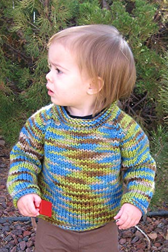Bulky Baby Pullover 295 Knitting Pure & Simple