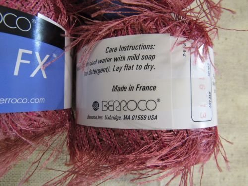 Berroco Plume FX eyelash yarn 6716 Pink