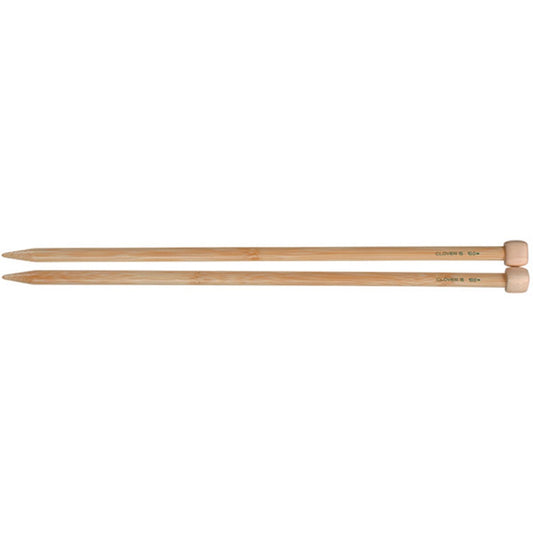 Clover Takumi Bamboo Knit Needle - Single Pt. 13 Inch - Size 1