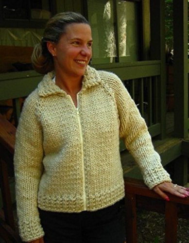 Knitting Pure & Simple Knitting Pattern 234 Weekend Neck Down Jacket, Quick & Easy Knit
